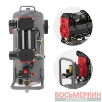 Компрессор 24 л 1.5 кВт 220 В безмасляный 2 цилиндра PT-0032 Intertool