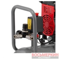 Компрессор 24 л 1.5 кВт 220 В безмасляный 2 цилиндра PT-0032 Intertool