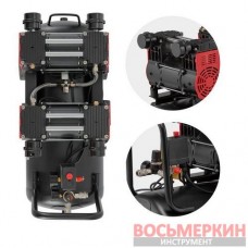 Компрессор 50 л 2х1.5 кВт 220 В безмасляный 4 цилиндра PT-0037 Intetool