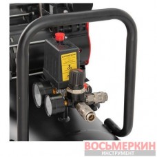 Компрессор 50 л 2х1.5 кВт 220 В безмасляный 4 цилиндра PT-0037 Intetool