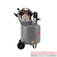 Компрессор 80 л вертикальный 2.2 кВт 220 В 8 атм 354 л/мин 2 цилиндра PT-0018 Intertool