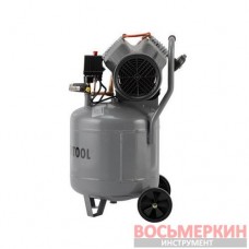 Компрессор 80 л вертикальный 2.2 кВт 220 В 8 атм 354 л/мин 2 цилиндра PT-0018 Intertool