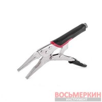 Клещи зажимные универсальные 230мм удлененные Cr-V UT-5204 Intertool