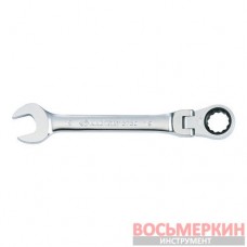 Ключ комбинированный 11мм с карданом и трещоткой 373011M King Tony