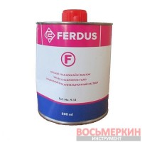 Вулканизационная жидкость F 800 мл для ремонта камер и шин Ferdus Чехия банка без кисти