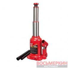 Домкрат бутылочный низкопрофильный двухштоковый 8т 170-410 мм TH80802X Torin