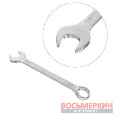 Ключ комбинированный 32мм Cr-V покрытый сатин-хром prof din3113 XT-1032 Intertool
