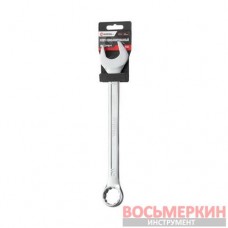 Ключ комбинированный 30мм Cr-V покрытый сатин-хром prof din3113 XT-1030 Intertool