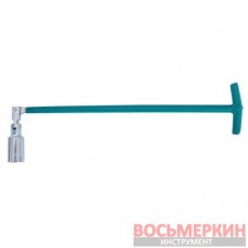 Свечной ключ Т-образный с шарниром 16х500 мм HT-1718 Intertool