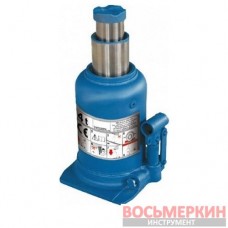 Домкрат бутылочного типа 5 т 222-500 мм двойной шток синий TН805001 Torin