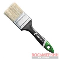 Кисть флейцевая 76 мм х 13 мм х 44 мм пластиковая ручка KT-1376 Intertool
