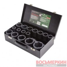 Набор головок ударных глубоких 16 предметов 3/4 6гр 12гр 17-50 мм RF-6163-5MPB RockForce