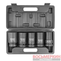 Набор глубоких ударных головок 5 предметов 1 F-8051-5MPB Forsage