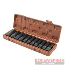 Набор ударных глубоких головок 11 предметов 1/2 6-граней FT-4117-5MPB Forstime