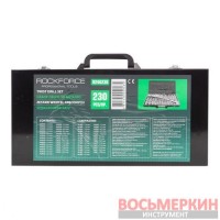 Набор сверл по металлу 230 предметов в кейсе RF-924U230 Rockforce