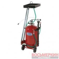 Комбинированная установка для замены масла емкостью 80 л и стальным сливом для масла 10 л 003182 Flexbimec