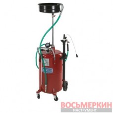 Комбинированная установка для замены масла емкостью 80 л и стальным сливом для масла 10 л 003195 Flexbimec