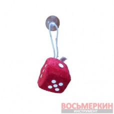 Игрушка Кубик на присоске 4,5см красный