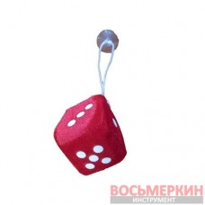 Игрушка Кубик на присоске 6 см красный