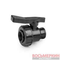 Кран для труб PE, GW3/4 , с внутренней резбой 3/4 , PN10, GW3/4 , с внутренней резбой 3/4 DSRA10VF34F34 Bradas
