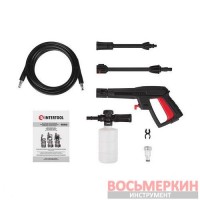 Мойка высокого давления 1,8 кВт 100-140 бар 7 л/мин шланг 5м DT-1516 Intertool