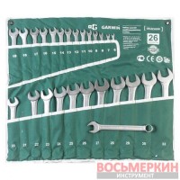 Набор ключей комбинированных 26 предметов 6-32 мм GR-ECK026 Garwin