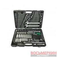 Набор ручных инструментов 1/4 и 1/2 6 гранный 169 предмета 641150 Garwin