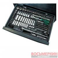 Набор ручных инструментов 1/4 и 1/2 6 гранный 169 предмета 641150 Garwin