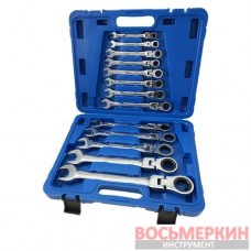 Набор ключей комбинированных с трещоткой и шарниром 13 единиц NFGW1301ST-C Standart