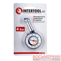 Измеритель давления в шинах стрелочный AT-1003 Intertool