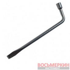 Ключ балонный 17 мм с лопаткой Г образный длинный БАЛ17Н Новосибирск