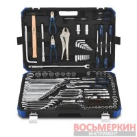 Набор инструментов 1/2 3/8 1/4 142+6 предметов SCH-41421-5 GOLD Scheppach
