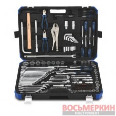 Набор инструментов 1/2 3/8 1/4 142+6 предметов SCH-41421-5 GOLD Scheppach