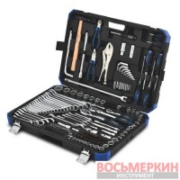 Набор инструментов 1/2 3/8 1/4 142+6 предметов SCH-41421-5 GOLD Scheppach