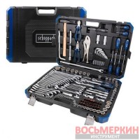 Набор инструментов 1/2 3/8 1/4 142+6 предметов SCH-41421-5 GOLD Scheppach