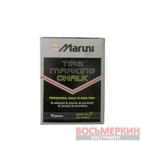 Мел влагостойкий 13 мм красный Maruni