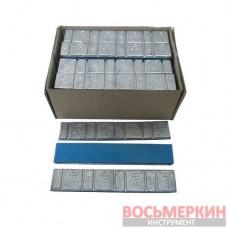 Груз клеящийся низкий голубая лента 4х10г+4х5г АВ Украина 50 шт в упаковке 50037