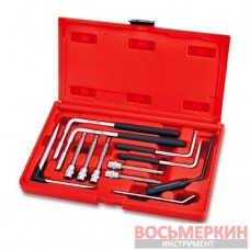 Набор инструмента для снятия подушек безопасности рулевого колеса 12ед. JGAI1206 Toptul