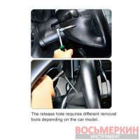 Набор инструмента для снятия подушек безопасности рулевого колеса 12ед. JGAI1206 Toptul