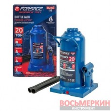 Домкрат 20т 245-470мм бутылочный гидравлический с клапаном F-T92007 DS Forsage