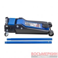 Домкрат подкатной гидравлический 5т двухпоршневый усиленный низкопрофильный F-TR50001 Forsage